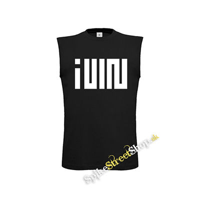 (G)I-DLE - Logo Kpop Band - čierne detské tričko bez rukávov