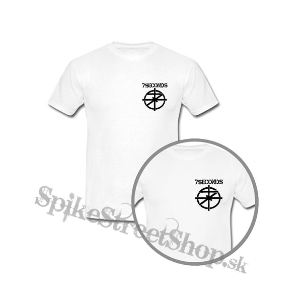 7 SECONDS - Logo Crest - biele detské tričko