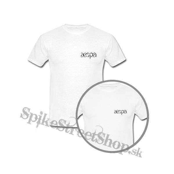 AESPA - Logo - biele detské tričko