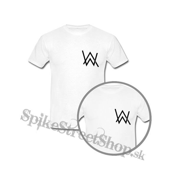 ALAN WALKER - Logo - biele detské tričko