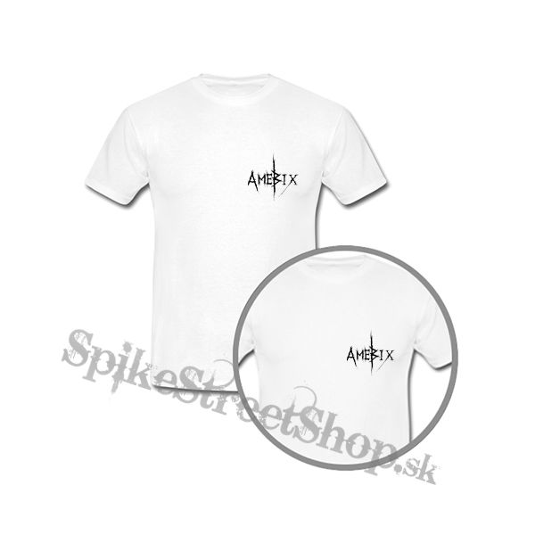 AMEBIX - Logo - biele detské tričko