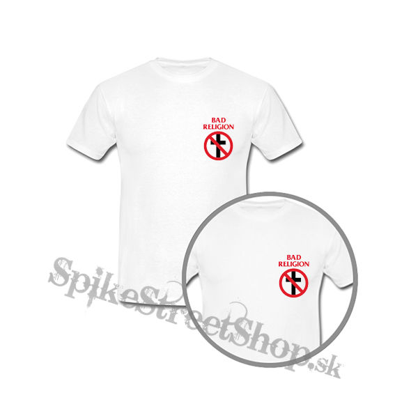 BAD RELIGION - Logo - biele detské tričko