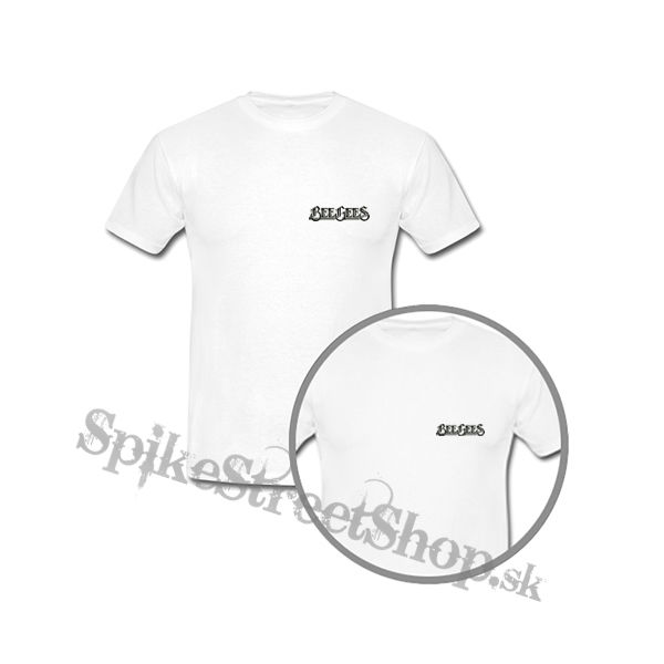 BEE GEES - Logo - biele detské tričko