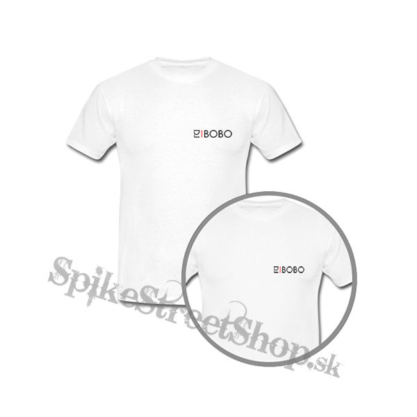 DJ BOBO - Logo - biele detské tričko