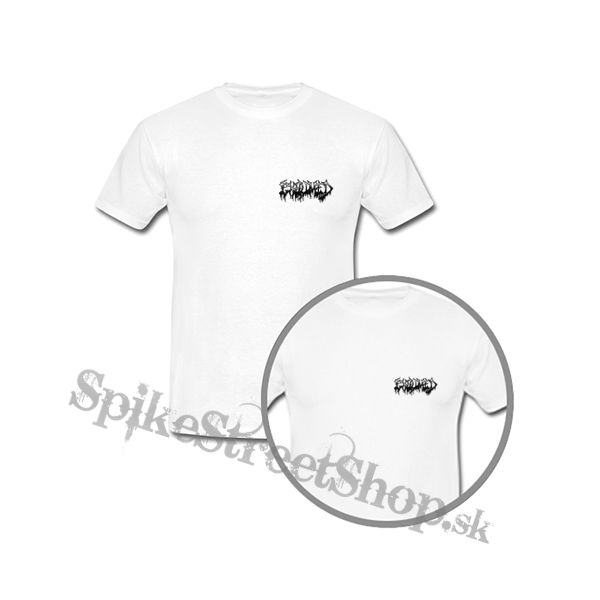 EXHUMED - Logo Black - biele detské tričko
