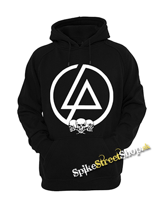 LINKIN PARK - Logo & Skulls - pánska mikina 