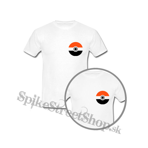 POKEMON - Symbol - biele detské tričko