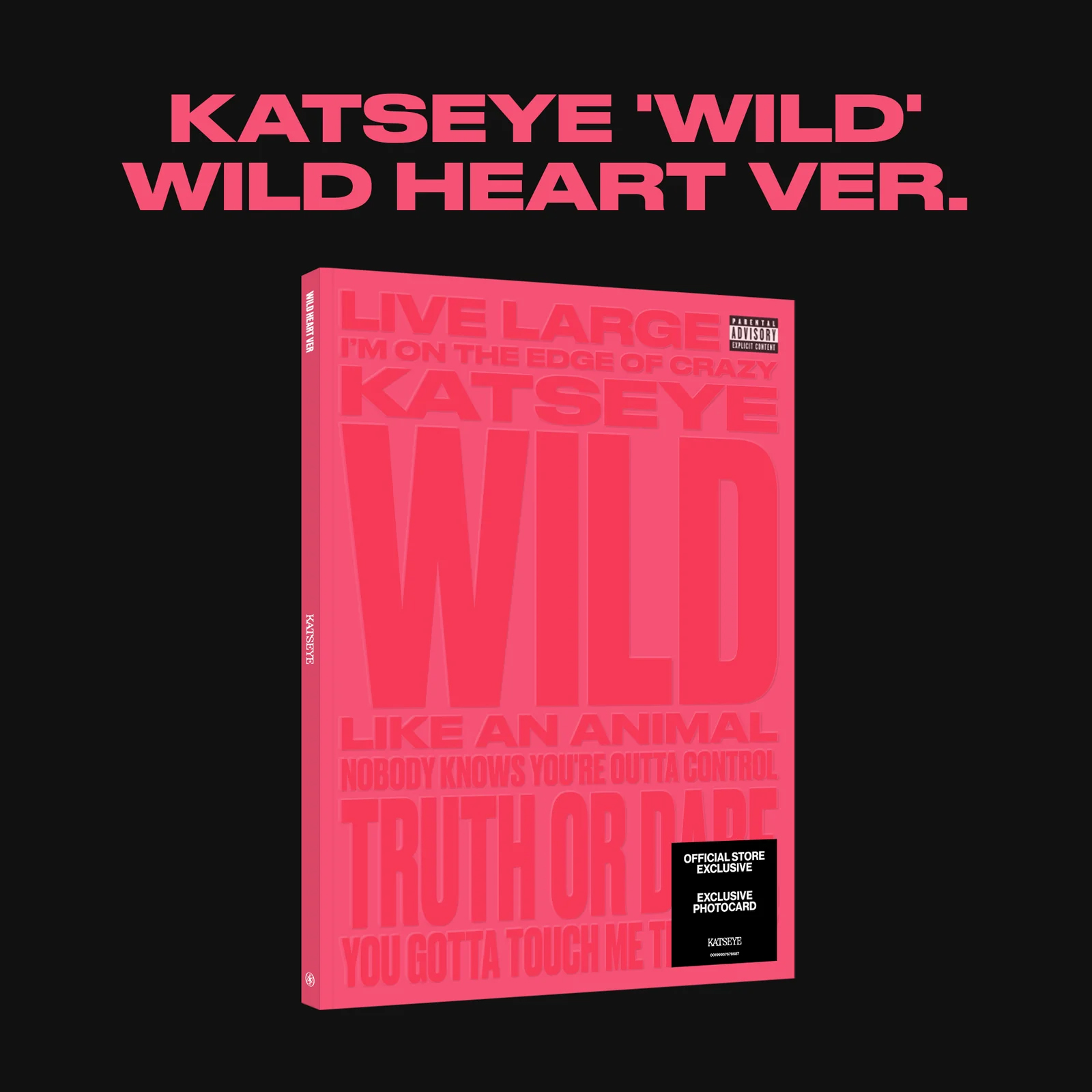 KATSEYE - Wild (EP WILD HEART Version - Digibook-hardbound CD-Deluxe) 2026´