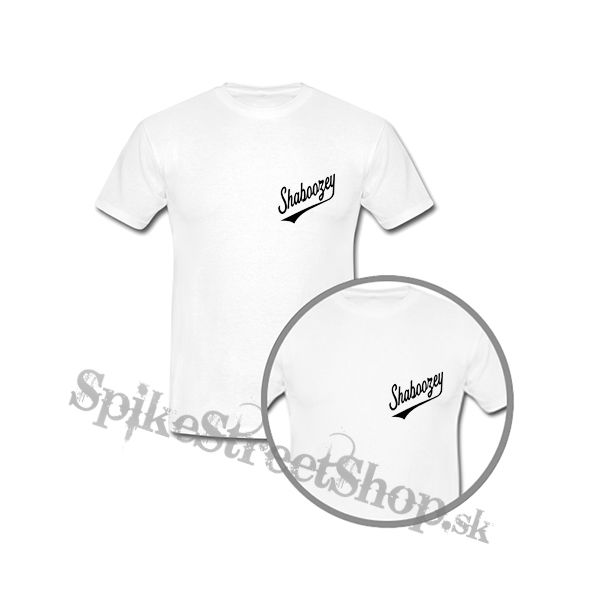 SHABOOZEY - Logo Singer - biele detské tričko