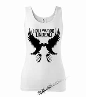 HOLLYWOOD UNDEAD - Doves - Ladies Vest Top - biele