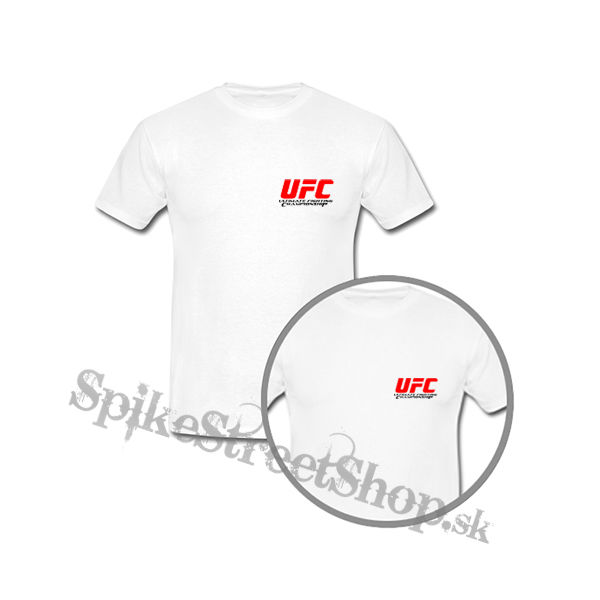 UFC - Ultimate Fighting Championship - biele detské tričko