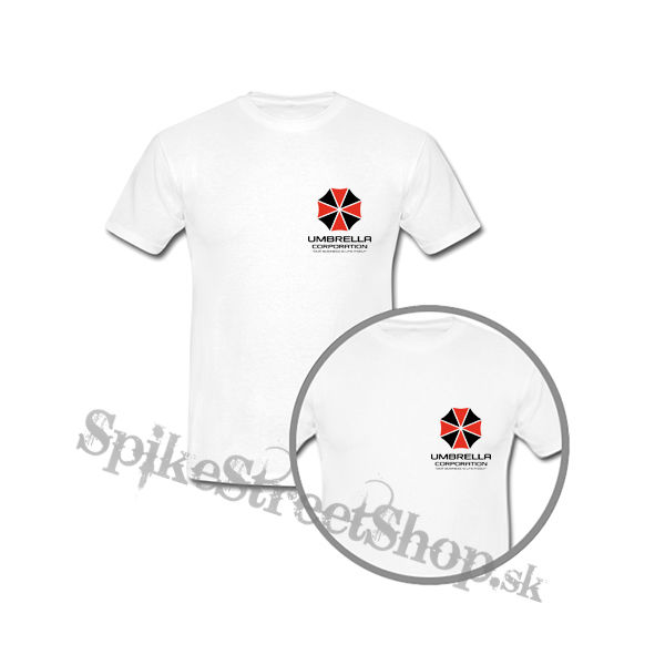 UMBRELLA CORPORATION - Our Business Is Life Itself - biele detské tričko
