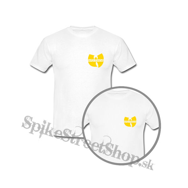 WU TANG CLAN - Yellow Logo - biele detské tričko