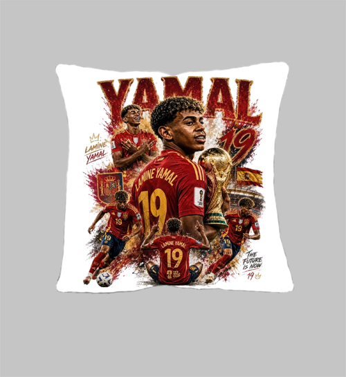 LAMINE YAMAL - Poster Motive 8 - vankúš