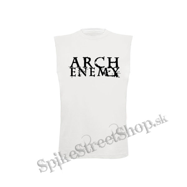 ARCH ENEMY - Logo - biele pánske tričko bez rukávov