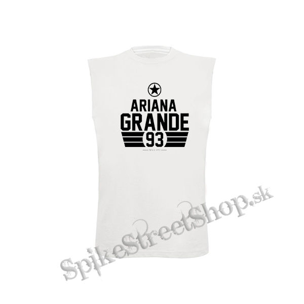 ARIANA GRANDE - Since 1993 - biele pánske tričko bez rukávov