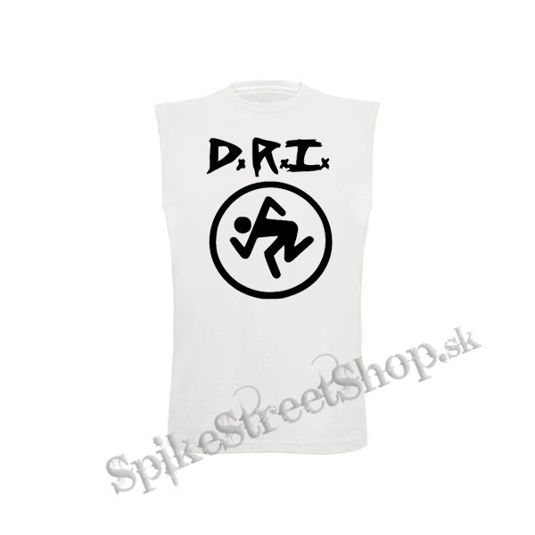 D.R.I. - Logo Symbol - biele pánske tričko bez rukávov