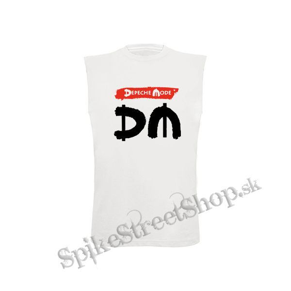 DEPECHE MODE - Spirit Crest - biele pánske tričko bez rukávov