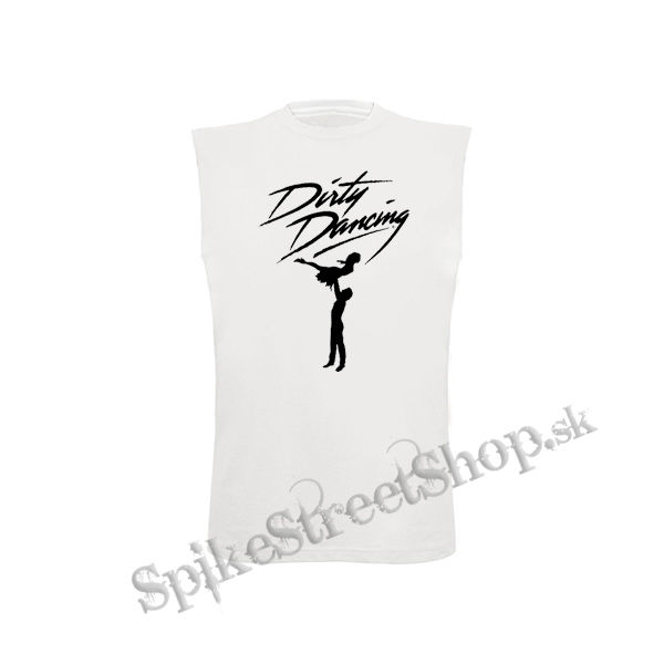 DIRTY DANCING - Time Of My Life - biele pánske tričko bez rukávov
