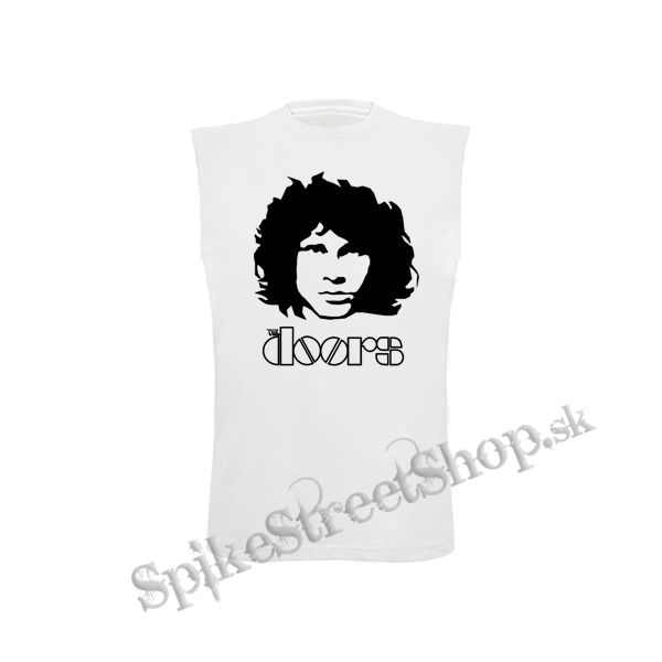 DOORS - JIM MORRISON PORTRAIT Motive 1 - biele pánske tričko bez rukávov