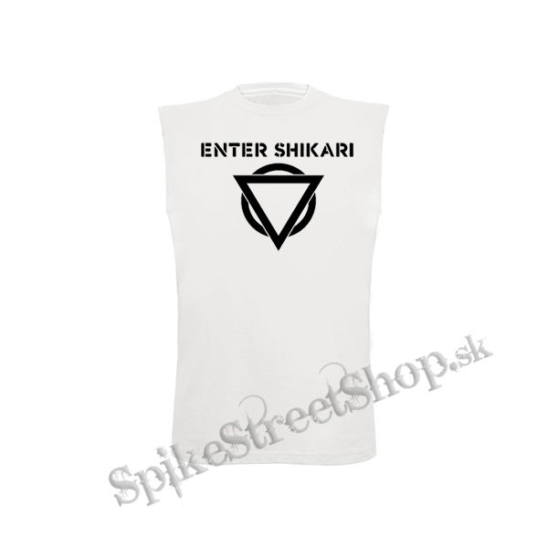 ENTER SHIKARI - Symbol - biele pánske tričko bez rukávov