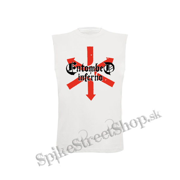 ENTOMBED - Inferno - biele pánske tričko bez rukávov