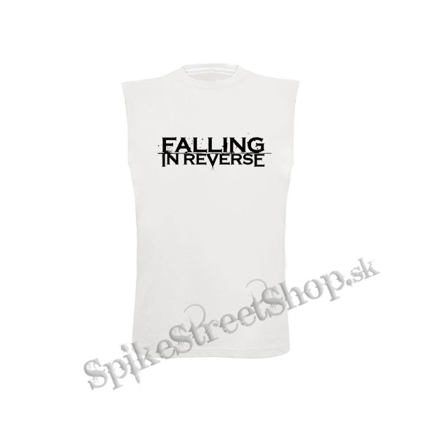 FALLING IN REVERSE - Logo - biele pánske tričko bez rukávov