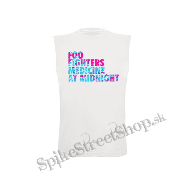 FOO FIGHTERS - Medicine At Midnight - biele pánske tričko bez rukávov