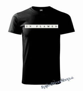 IN FLAMES - Plan Logo - pánske tričko