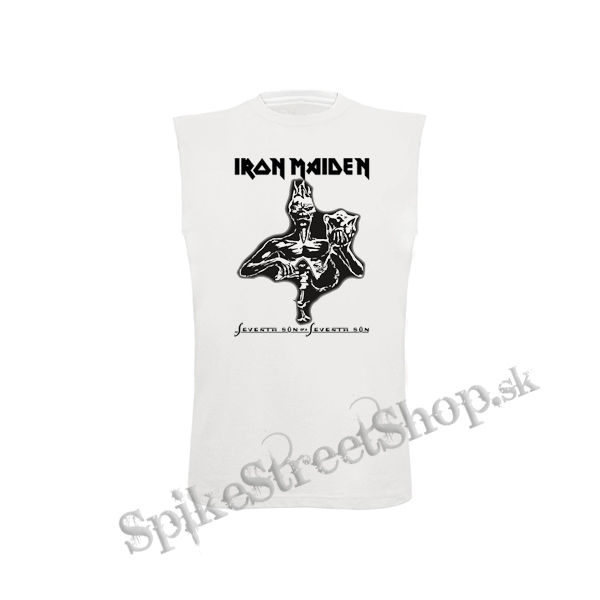 IRON MAIDEN - Seventh Son Of A Seventh Son - biele pánske tričko bez rukávov