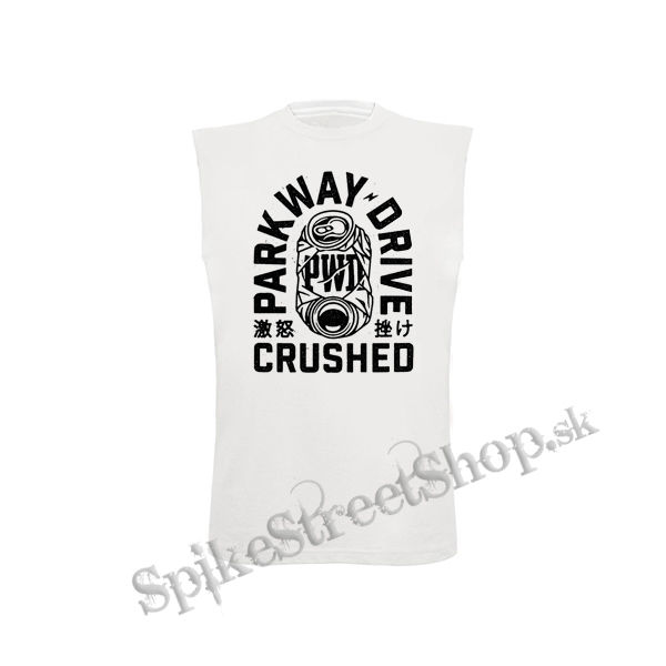 PARKWAY DRIVE - Crushed - biele pánske tričko bez rukávov