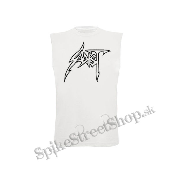 SADIST - Logo - biele pánske tričko bez rukávov