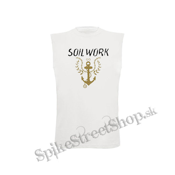 SOILWORK - Gold Anchor - biele pánske tričko bez rukávov