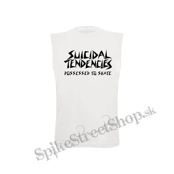 SUICIDAL TENDENCIES - Possessed To Skate - biele pánske tričko bez rukávov