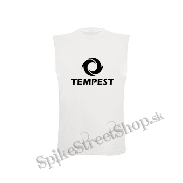 TEMPEST - Logo Kpop Band - biele pánske tričko bez rukávov