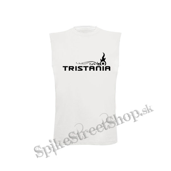 TRISTANIA - Logo Band - biele pánske tričko bez rukávov