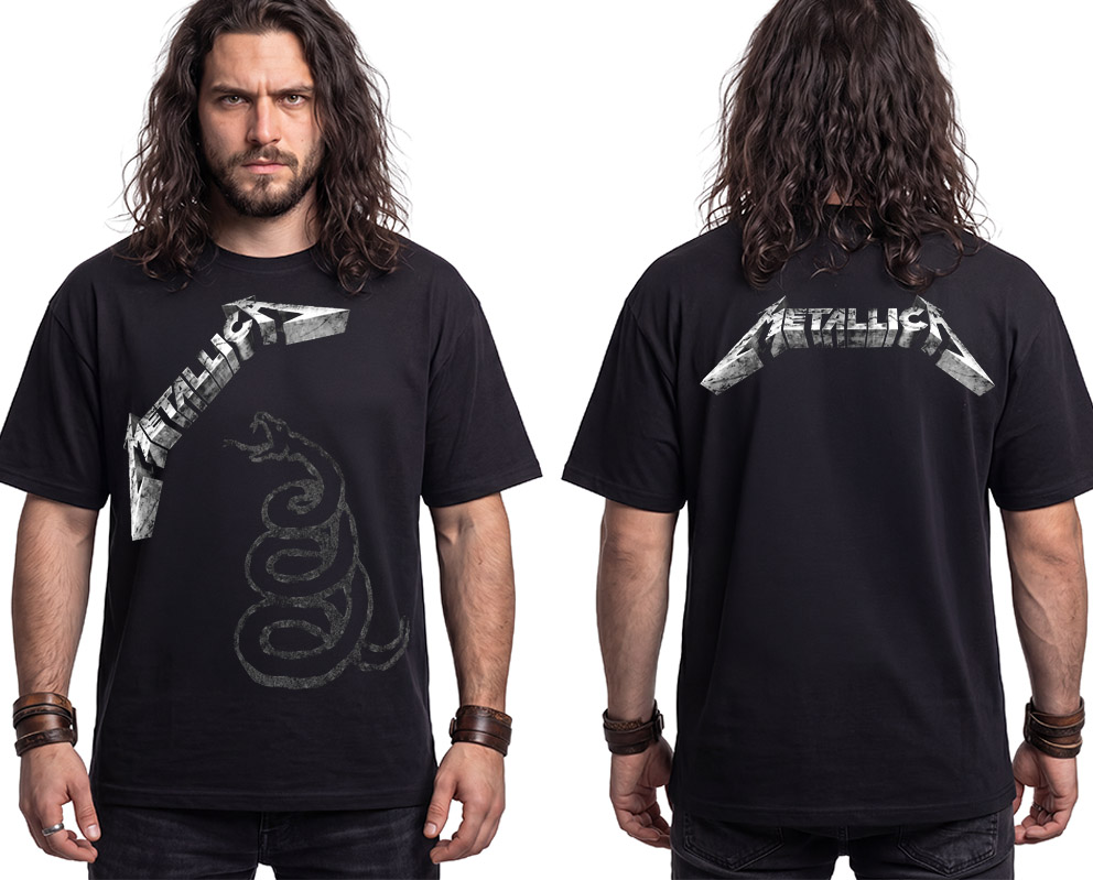 METALLICA - Black Album - čierne pánske tričko