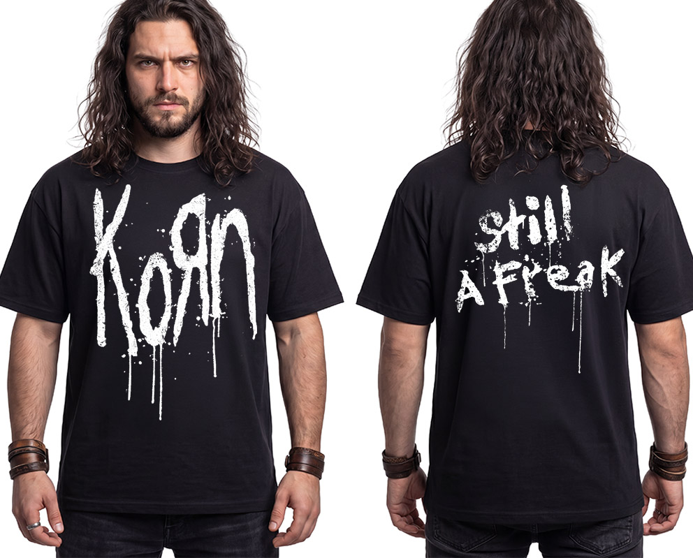 KORN - Still A Freak - čierne pánske tričko