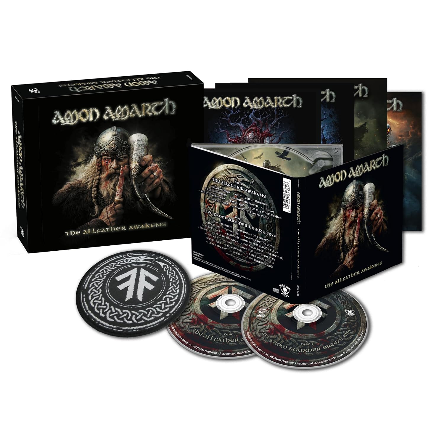 AMON AMARTH - The Allfather Awakens (ULTIMATE DIGIPACK BOOK CD)