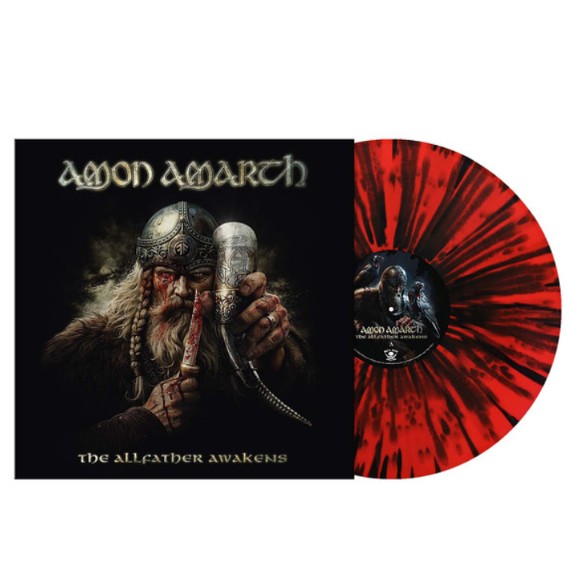 AMON AMARTH - The Allfather Awakens (LP RED SPLATTER GATEFOLD VINYL)
