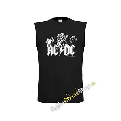 ACDC - Let There Be Rock - čierne detské tričko bez rukávov