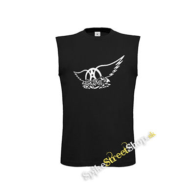AEROSMITH - Logo Motive 2 - čierne detské tričko bez rukávov