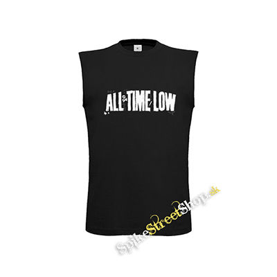 ALL TIME LOW - Logo - čierne detské tričko bez rukávov