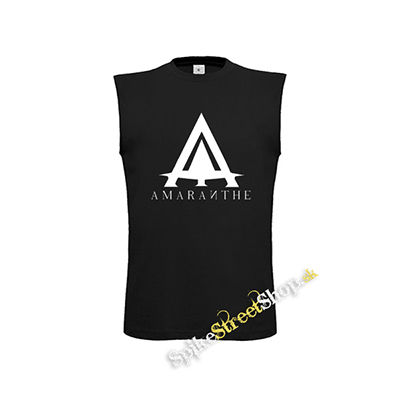 AMARANTHE - Logo - čierne detské tričko bez rukávov
