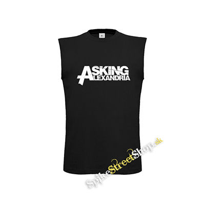 ASKING ALEXANDRIA - Logo - čierne detské tričko bez rukávov
