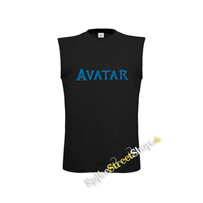 AVATAR - Movie Logo - čierne detské tričko bez rukávov