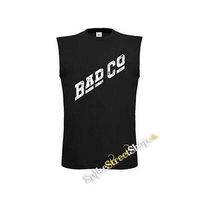 BAD COMPANY - Logo - čierne detské tričko bez rukávov