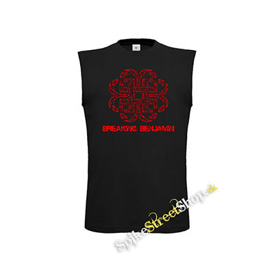 BREAKING BENJAMIN - Red Logo - čierne detské tričko bez rukávov