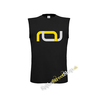 CALISTATIC - Yellow Logo Symbol - čierne detské tričko bez rukávov