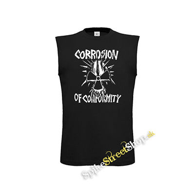 CORROSION OF CONFORMITY - Logo Skull  Motive 2 - čierne detské tričko bez rukávov